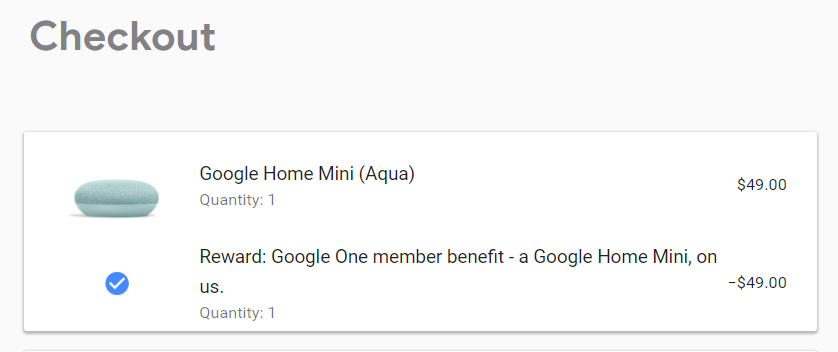 google home mini promotion