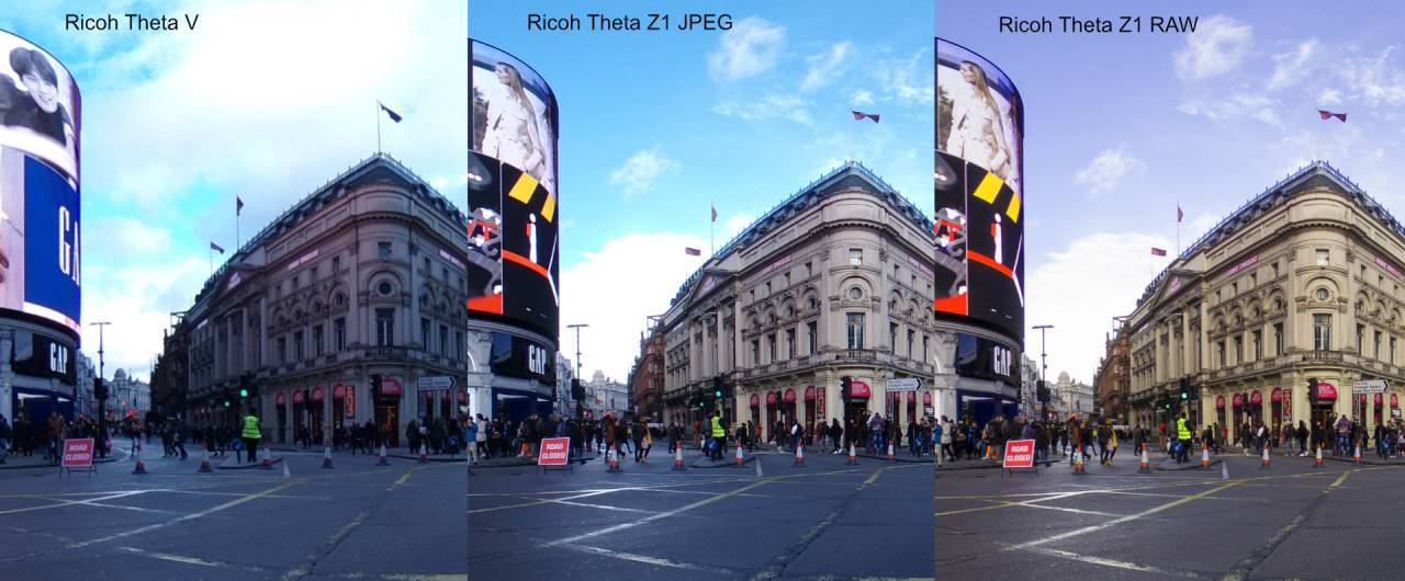 Ricoh Theta Z1 A 360 camera with new focus -