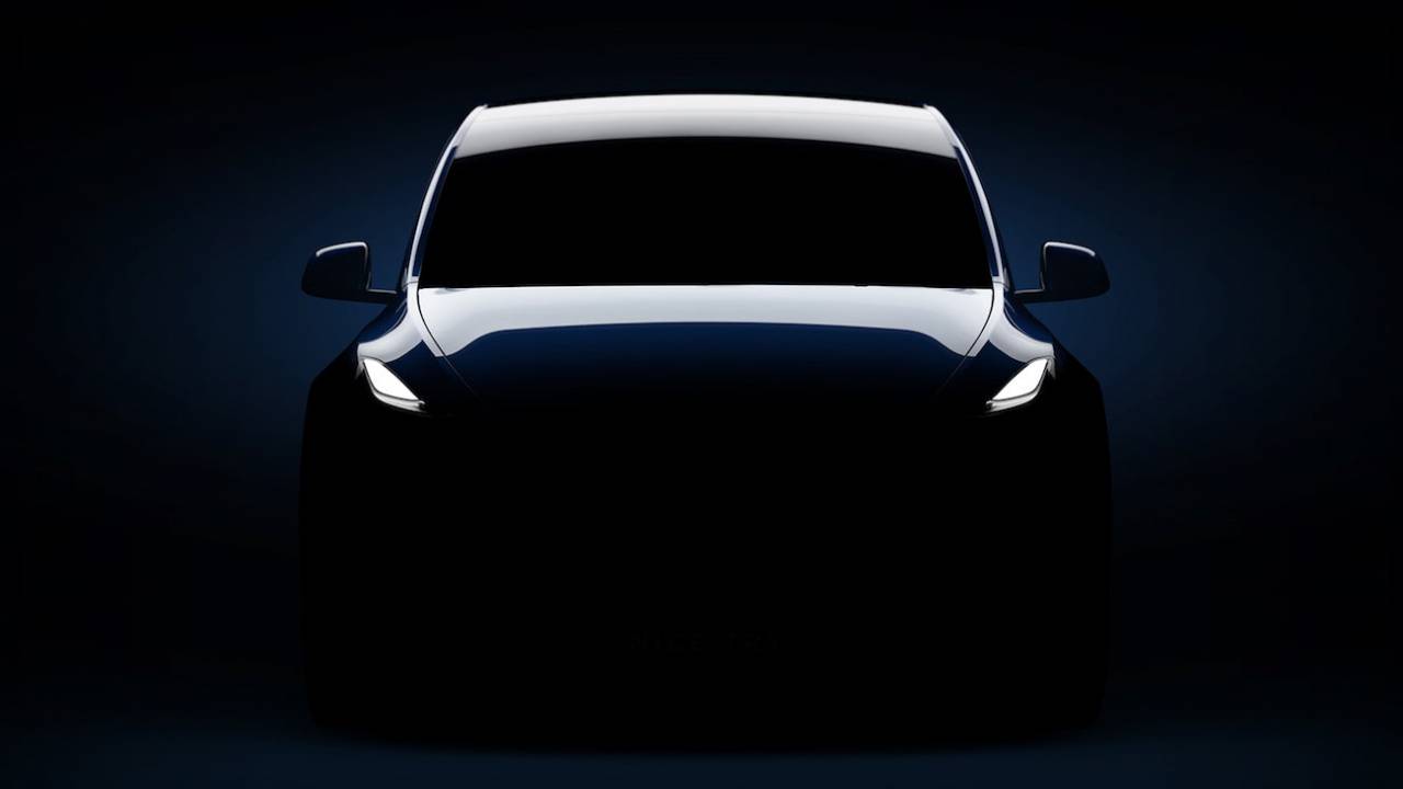 tesla model y diecast car