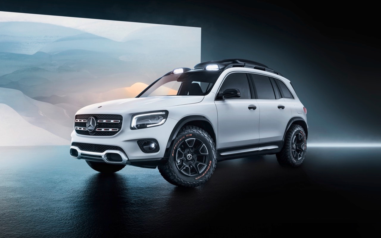 Mercedes Concept Glb Is A Chunky Urban Suv That Would Sell Like Crazy Slashgear