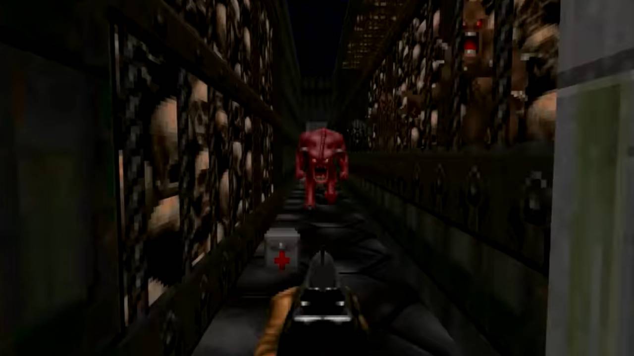 Doom ‘Linear’ mod packs entire game into single demonic hallway