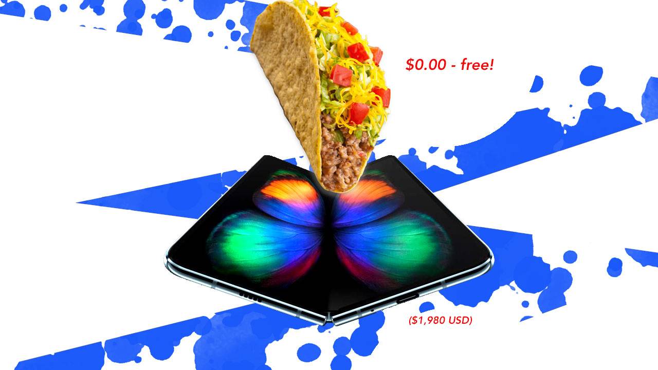 Samsung Galaxy Fold pre-orders tease free tacos at T-Mobile