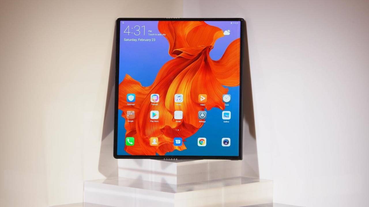 huawei mobile foldable phone