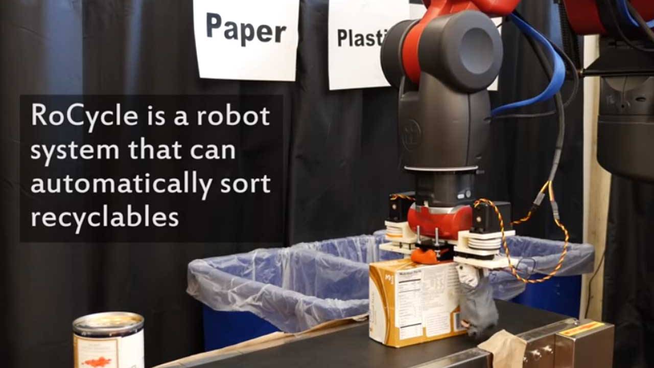 MIT's recycling robot automatically sorts the trash SlashGear