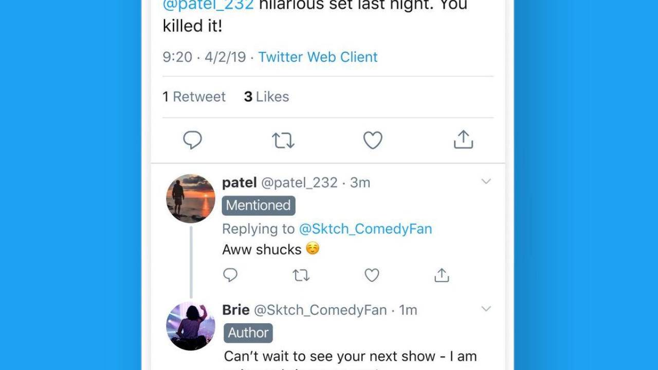 Twitter is testing author labels in conversations - SlashGear