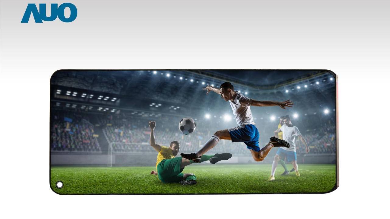 AUO LCDs boast fullscreen in-cell fingerprint scanner, tiny punch-hole