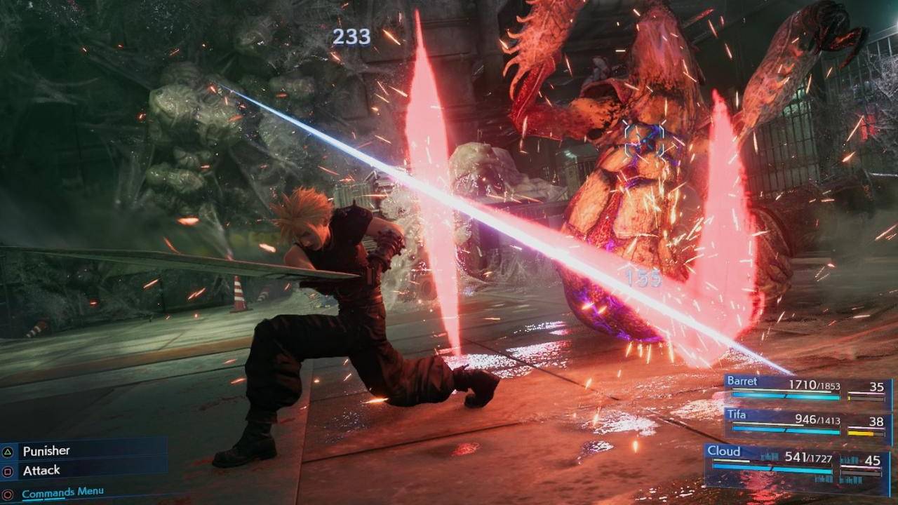 Image result for ffvii remake gameplay