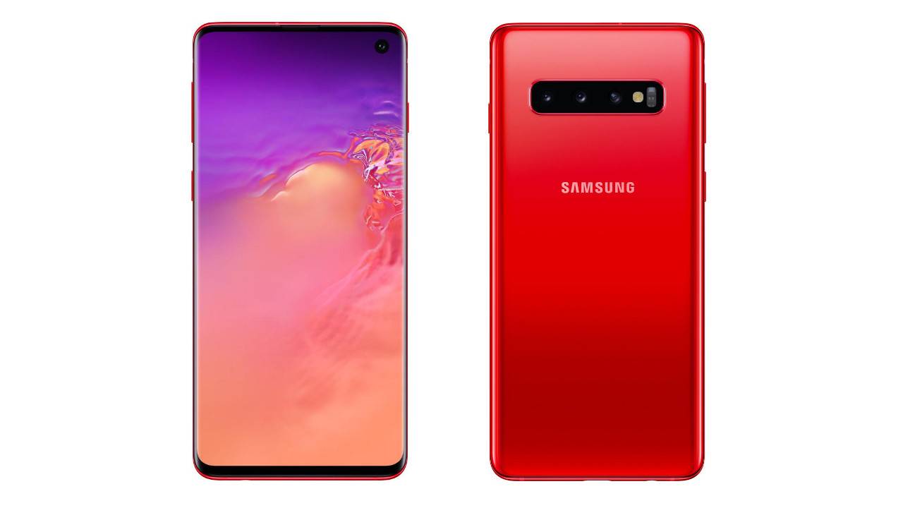 Leaked Cardinal Red Galaxy S10 might be the best looking Samsung flagship yet