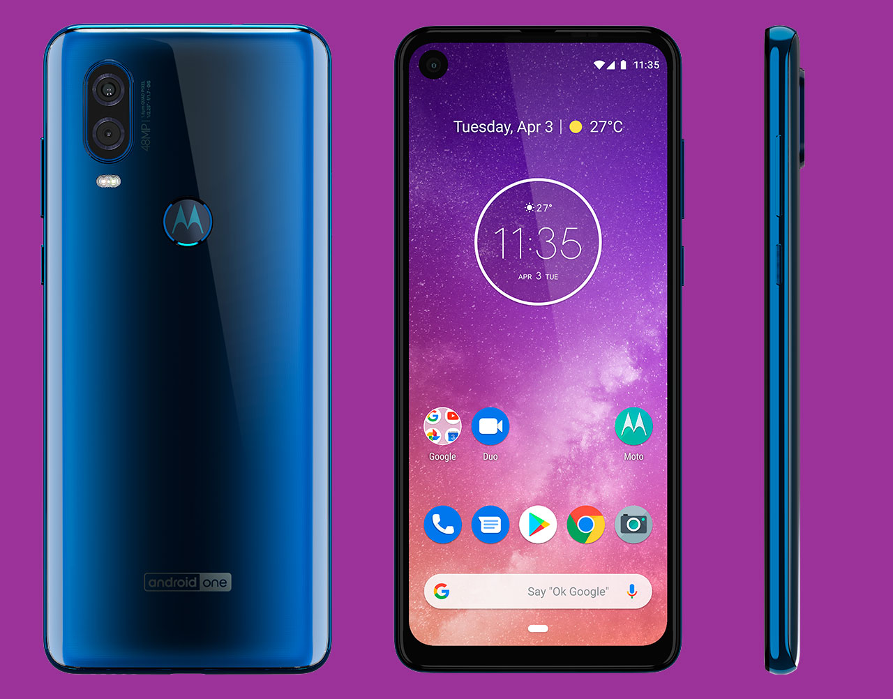 Motorola One Vision release confirms Android R - SlashGear