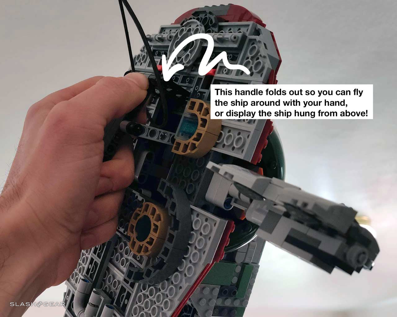 boba fett spaceship lego