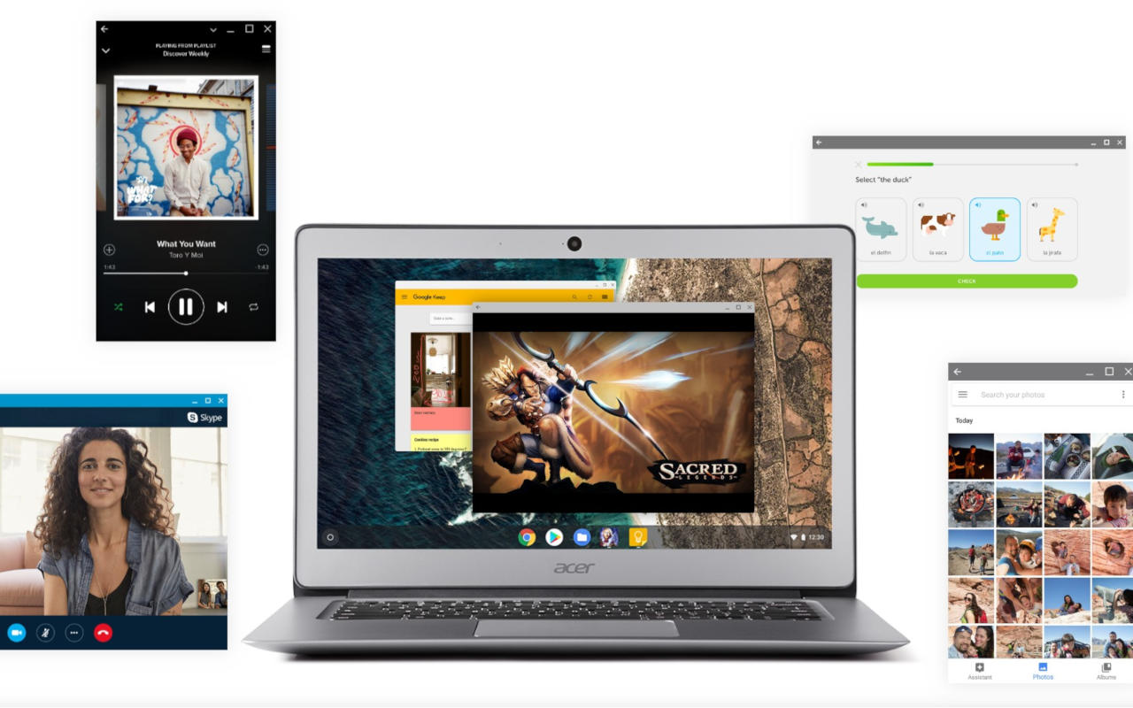 OneChrome project to deepen Chrome OS and Android integration
