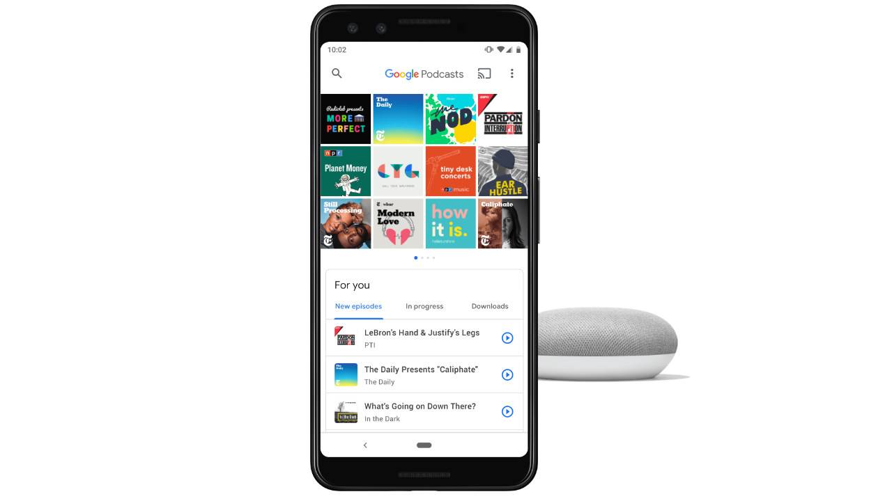 Google Podcasts can finally auto-download new podcast episodes