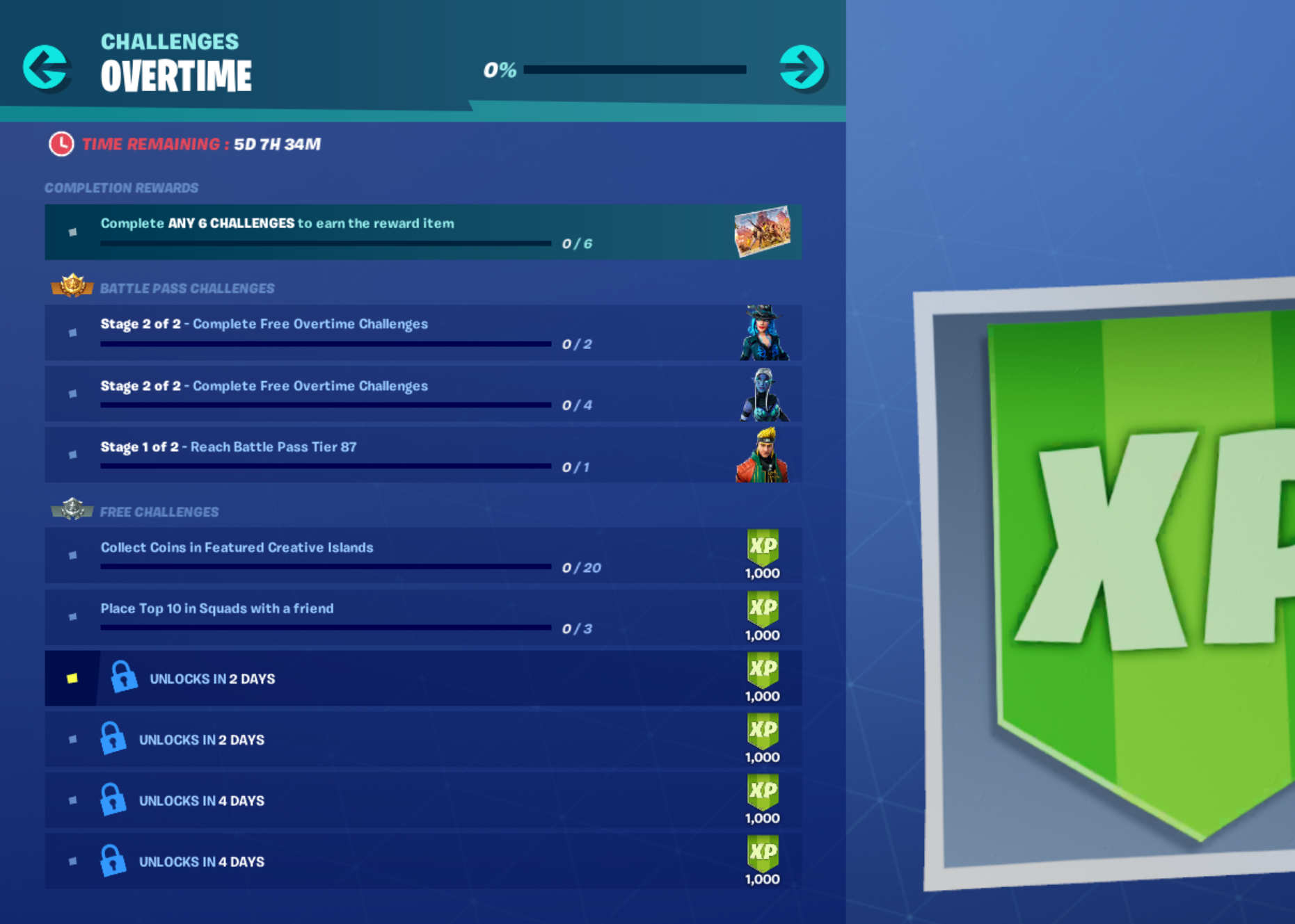 new sidewinder ember and master key styles are available for completing 2 4 and 6 overtime challenges but these are only open to battle pass holders - fortnite season 8 overtime challenges