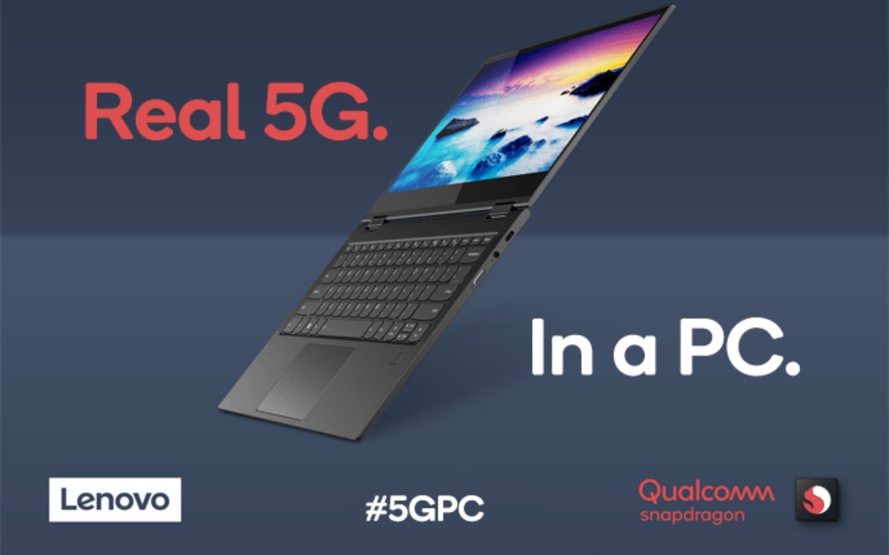 and Lenovo reveals the world's first 5G laptop SlashGear