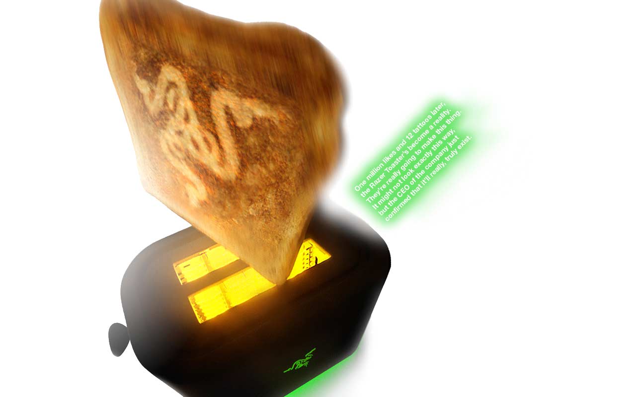 Razer Toaster is real We've reached peak gamer gadget SlashGear
