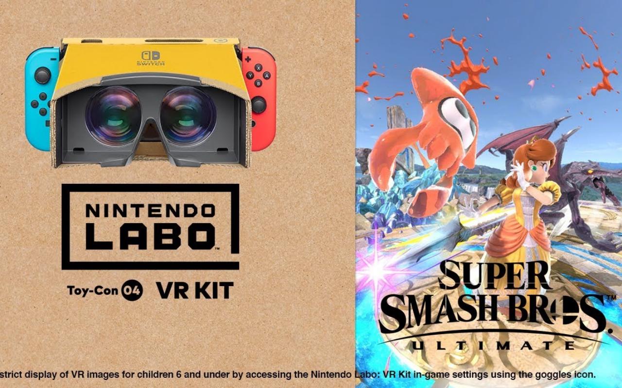 Super Smash Bros. Ultimate gets Labo VR support SlashGear