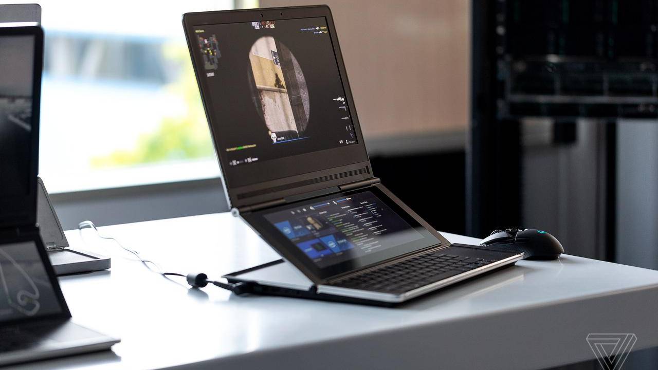 Intel Honeycomb Glacier, Twin River rethink dual screen laptops