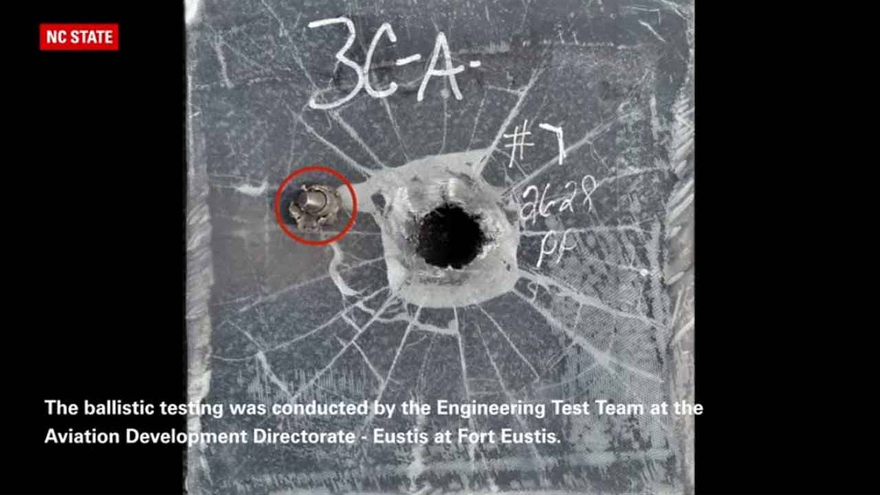 Bulletproof metal foam as effective as steel at half the weight