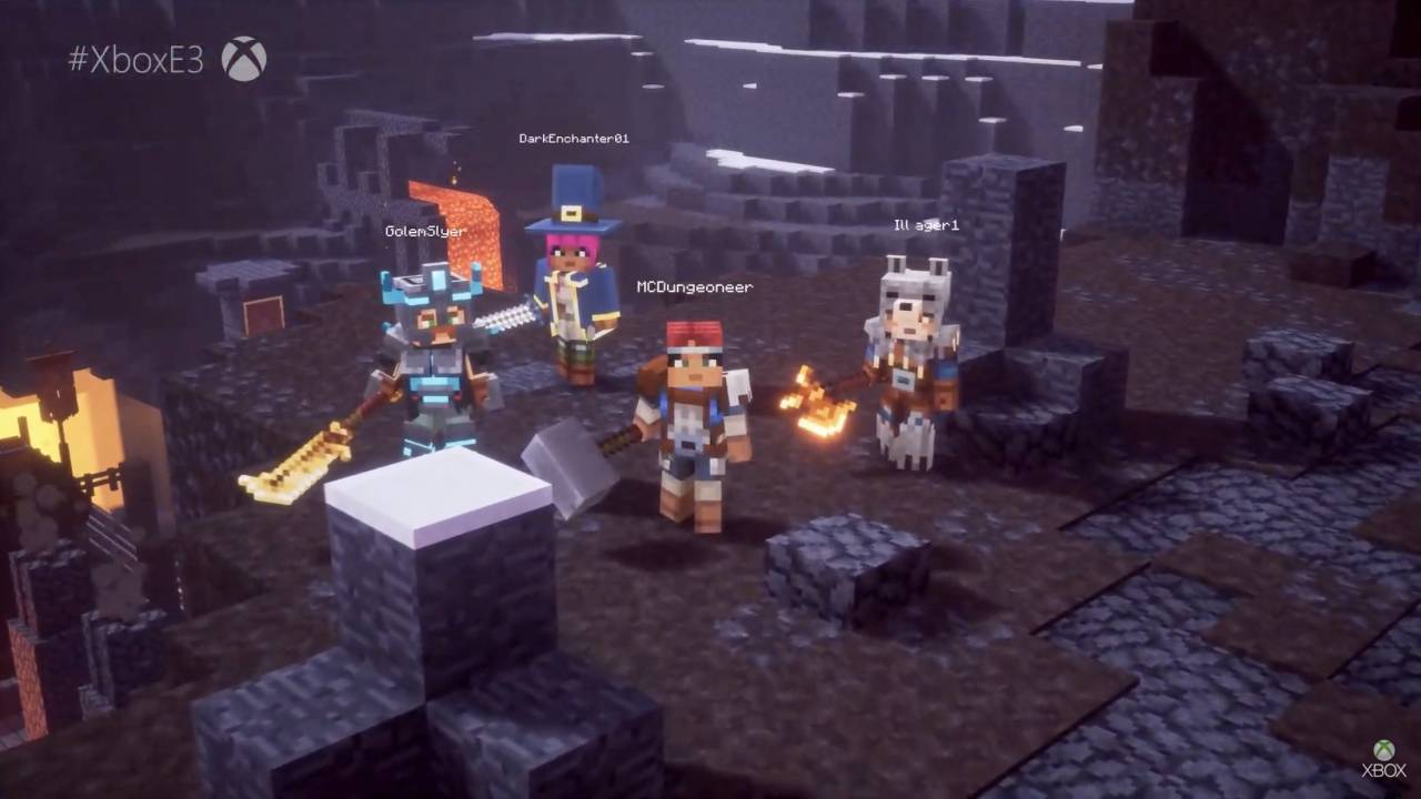 Minecraft Dungeons Takes A Page Out Of Diablo S Book Next Year Slashgear