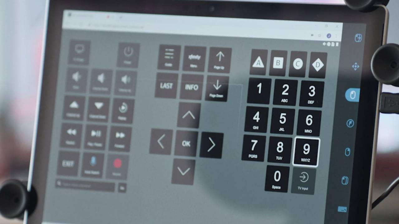 Comcast’s eye tracking remote makes cable TV more accessible