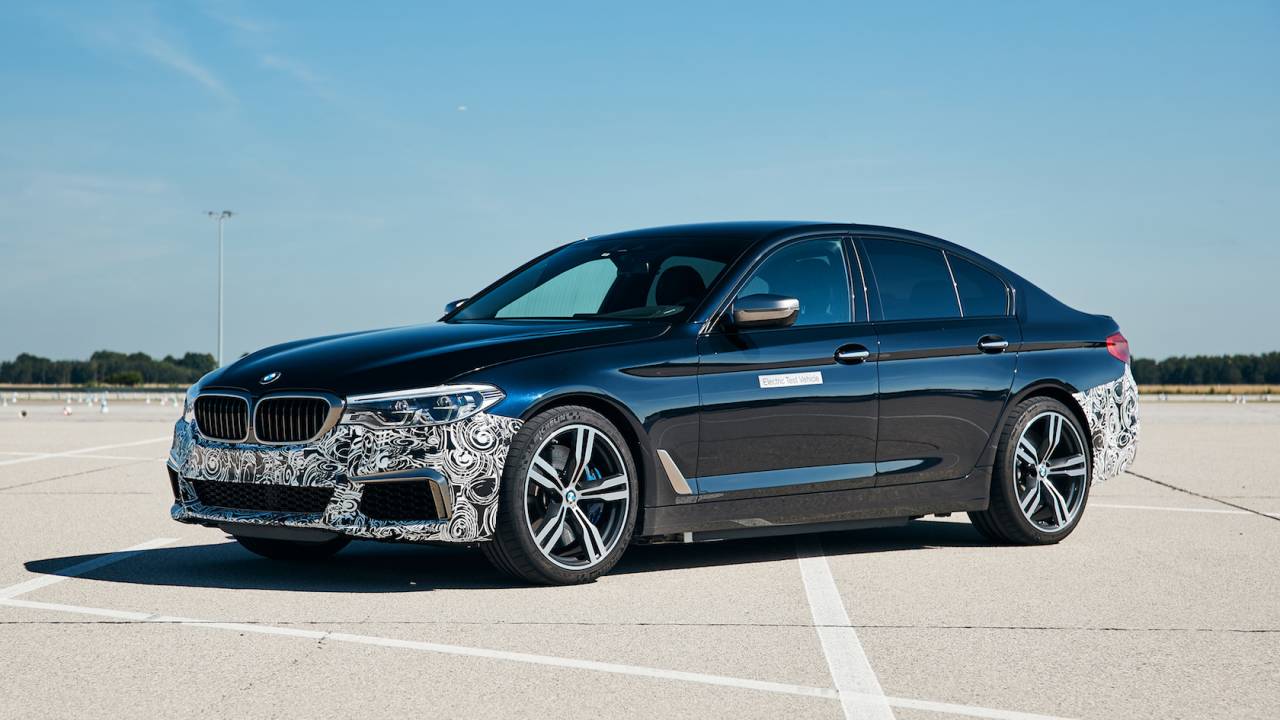 BMW made a prototype Tesla Model S killer
