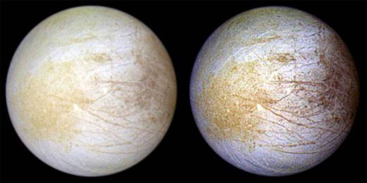 Researchers say yellow substance on Europa’s surface is likely table salt