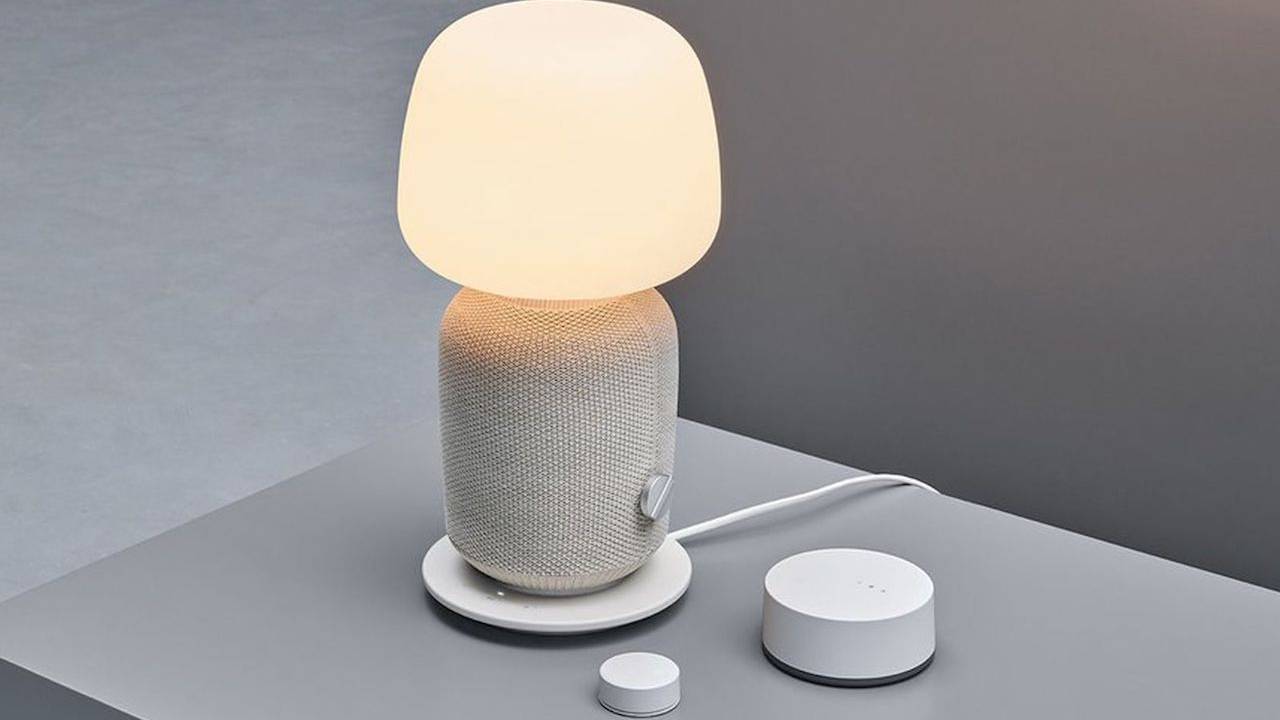 sonos speaker lamp ikea