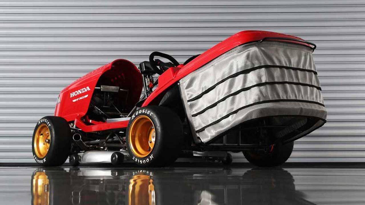 Honda Mean Mower V2 hits 100 mph in 6.2-seconds