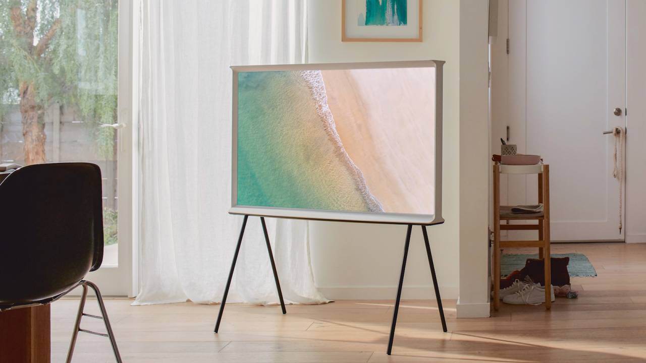 Samsung S Striking The Serif 2019 Tv Finally Goes On Sale