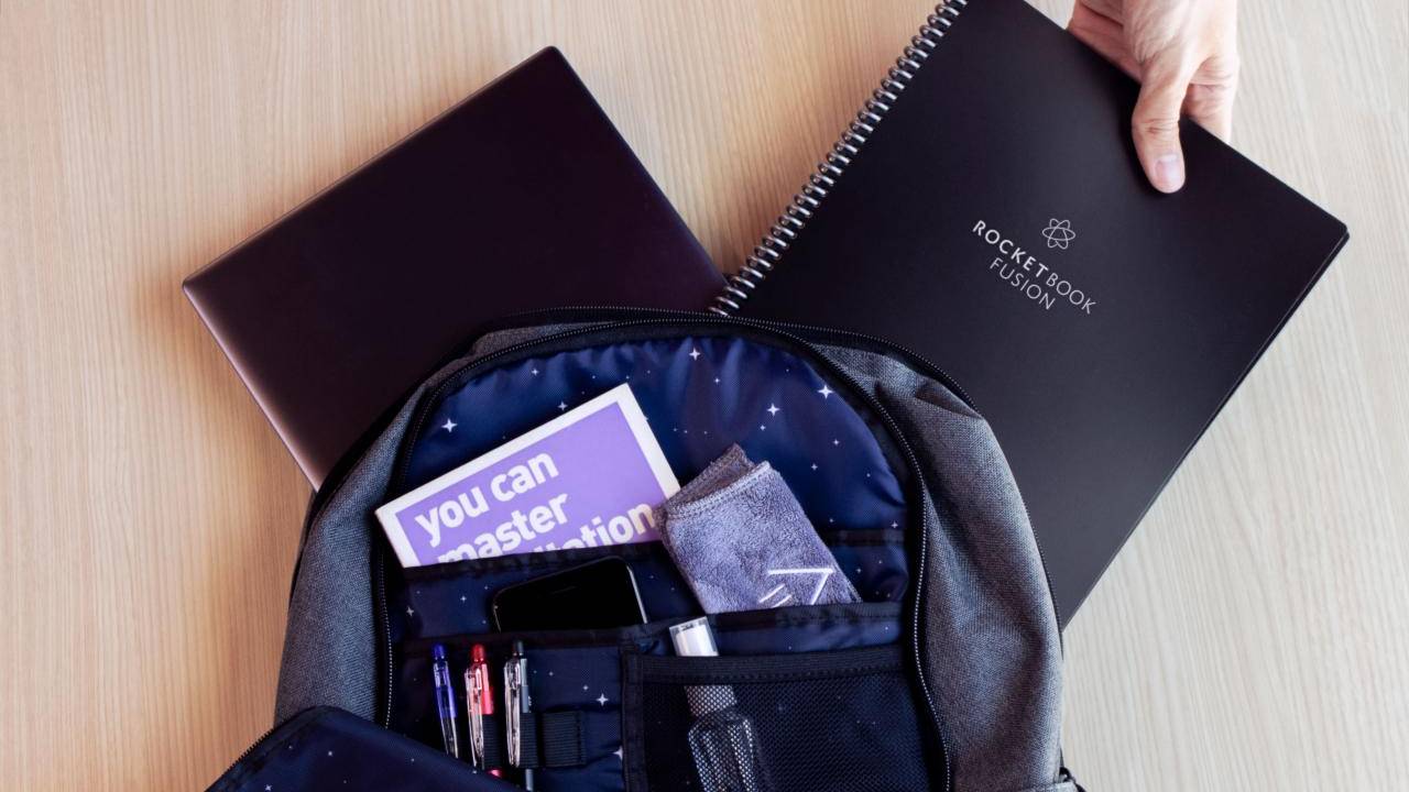 Rocketbook Fusion offers a reusable notebook for productivity ninjas