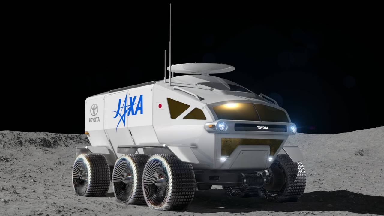Toyota and JAXA team on a fuel-cell Moon rover for 2029