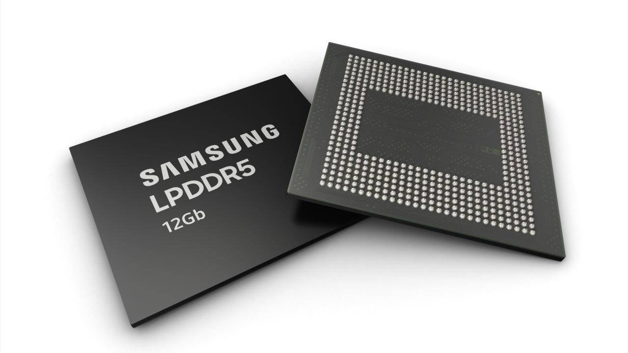 Samsung 12Gb LPDDR5 RAM starts production, ready for the Galaxy Note 10