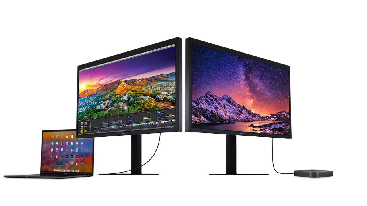 LG UltraFine 27″ 5K and 24″ 4K Monitors are also made for iPad Pros
