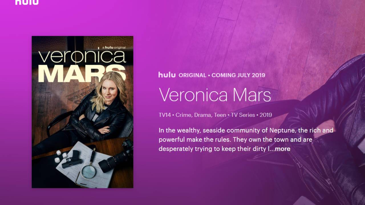 Hulu releases Veronica Mars season 4: Watch it a week early