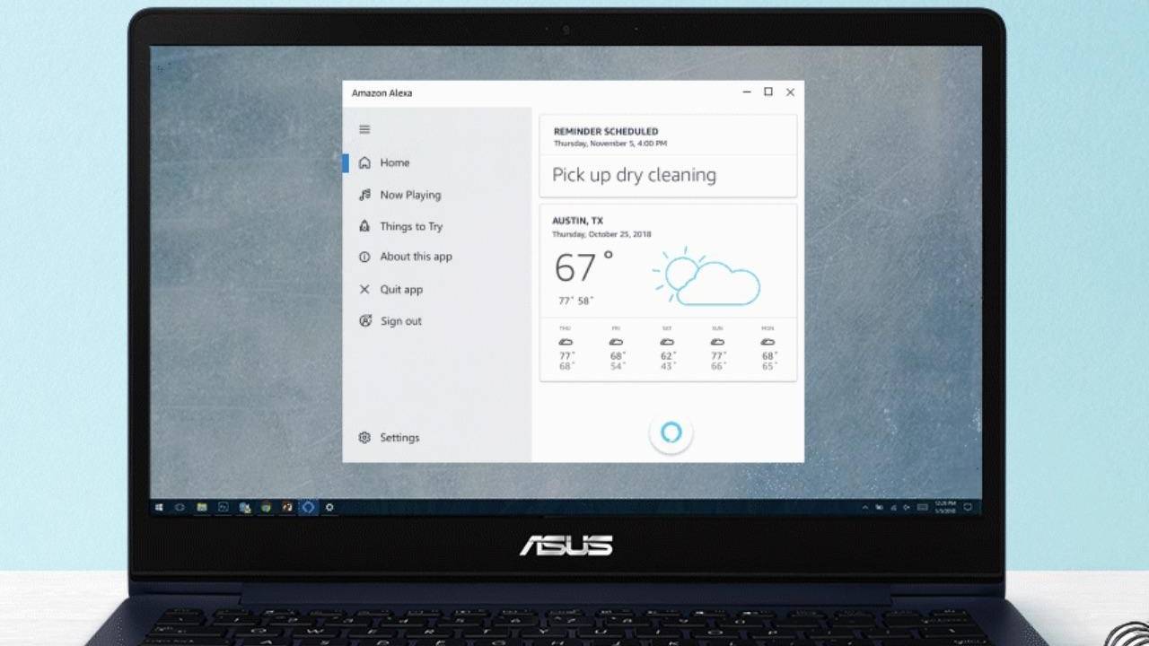 Windows 10 will let Amazon Alexa and others work on lock screens