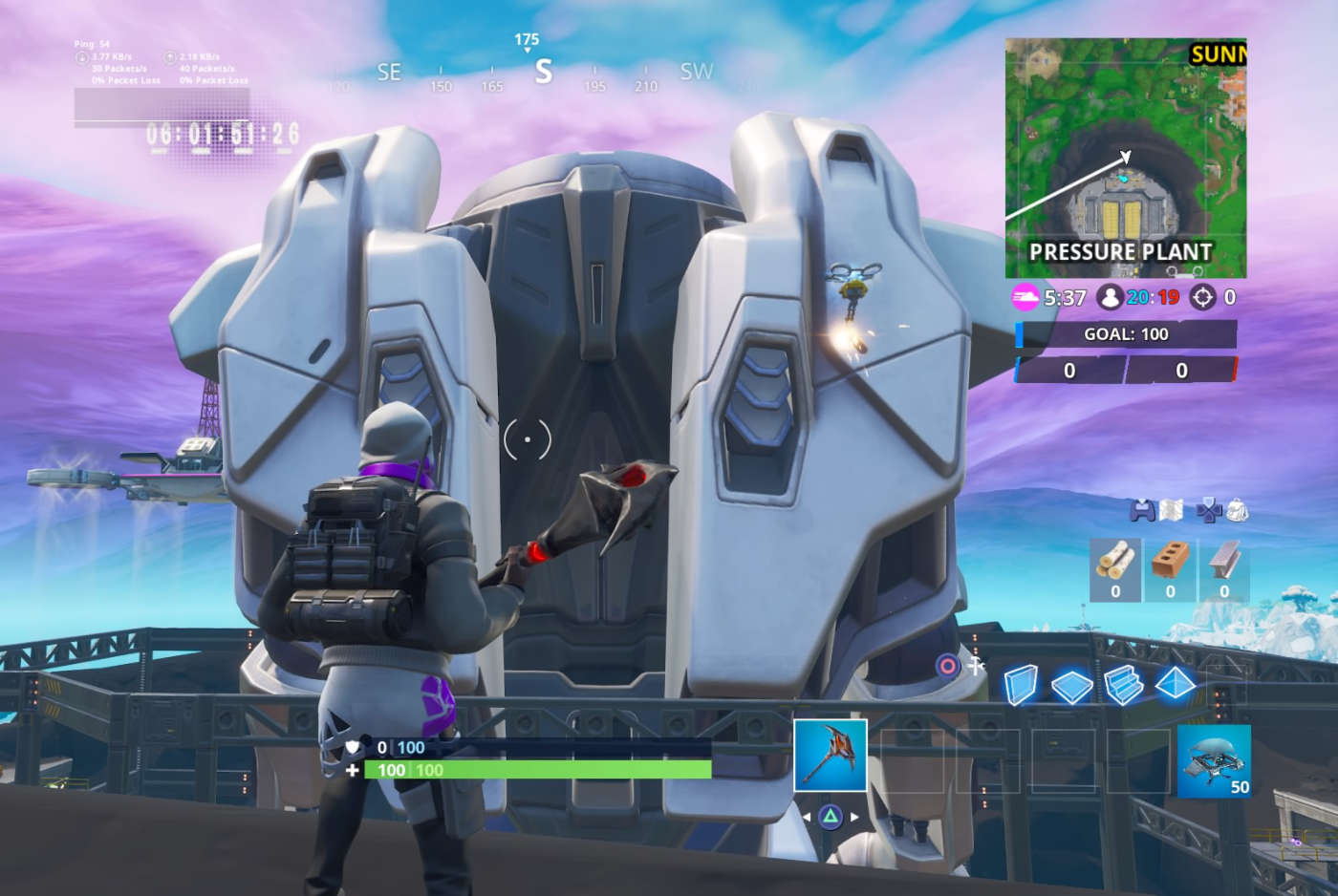 Fortnite S Massive Robot Grows Hinting At Season 9 Finale Slashgear