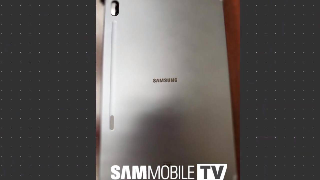 Galaxy Tab S6 could have two cameras on its back