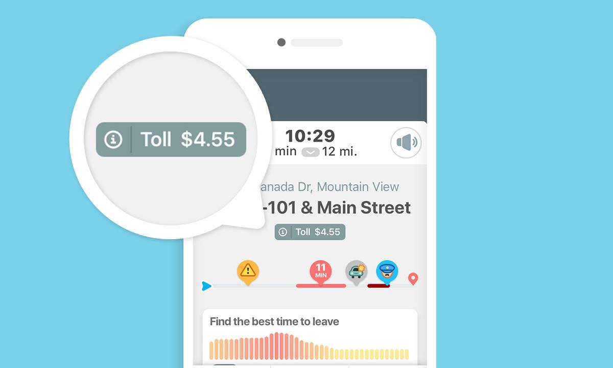 Waze toll prices use crowd power to add up the cost of your trip