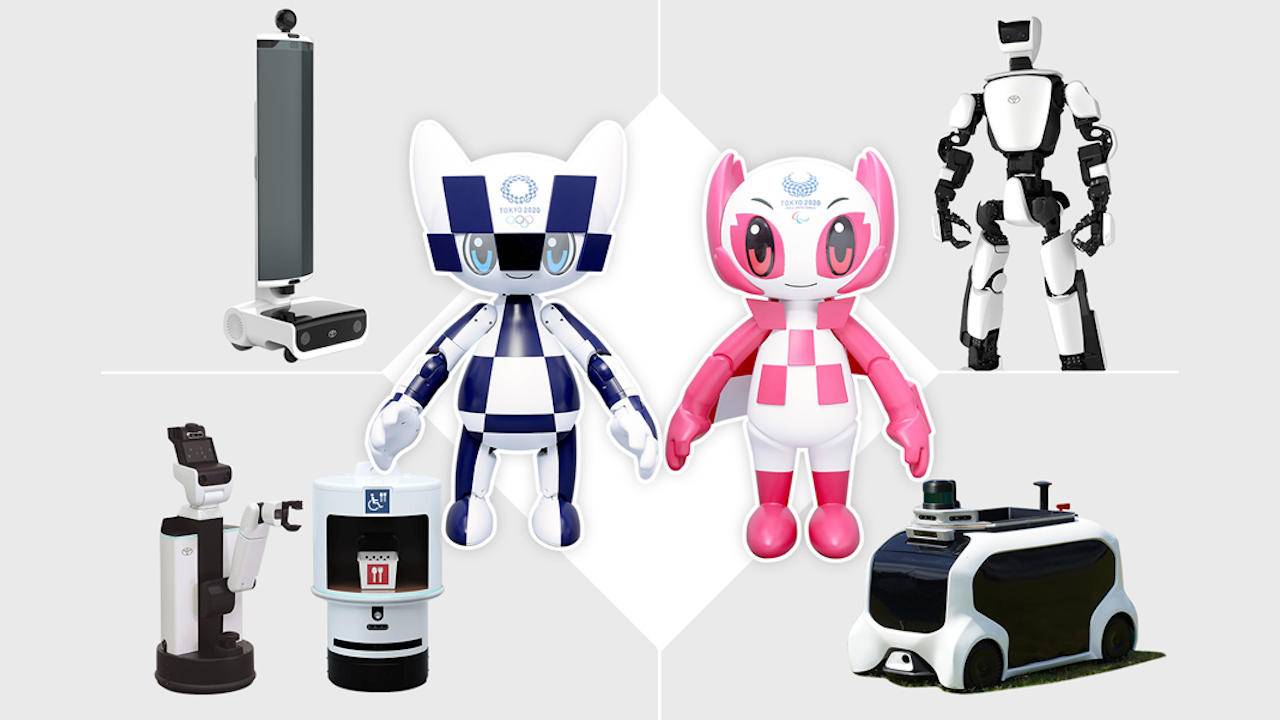 Toyota robots to let people enjoy the Tokyo 2020 Olympics in a new way