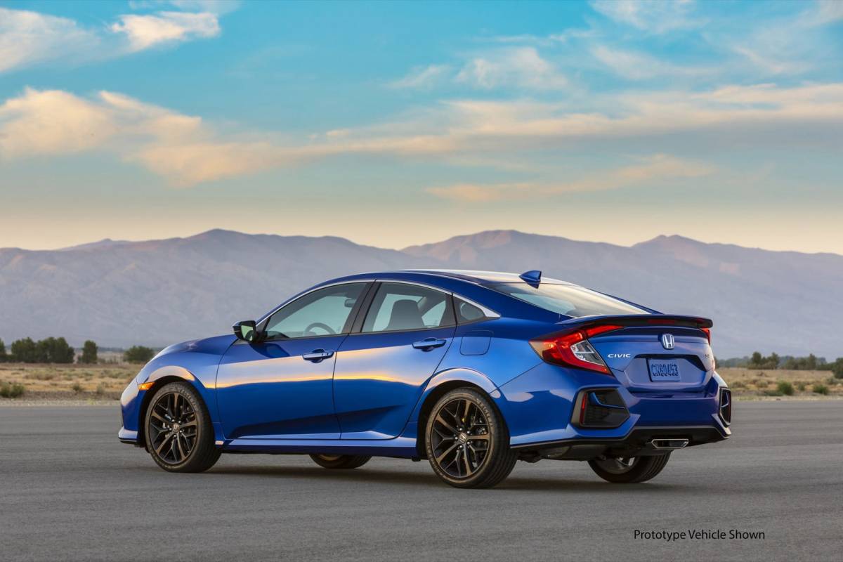 2020 Honda Civic Si Sharpens Style Acceleration And Tech