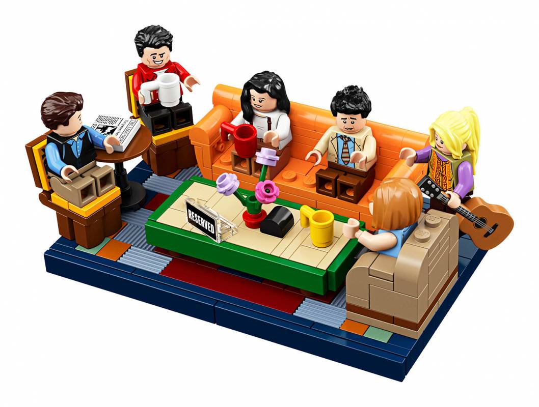 Lego polybag ideas friends tv show-monica geller nine