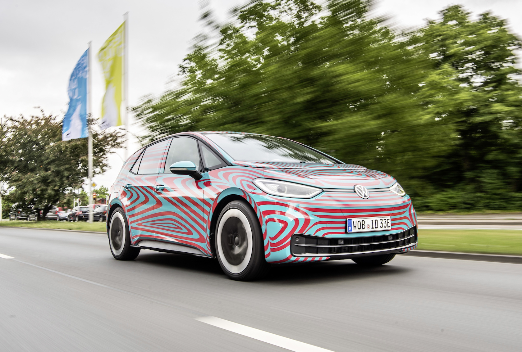 VW ID 3 Holographic Head up Display Teases The Future Of EV Cabins