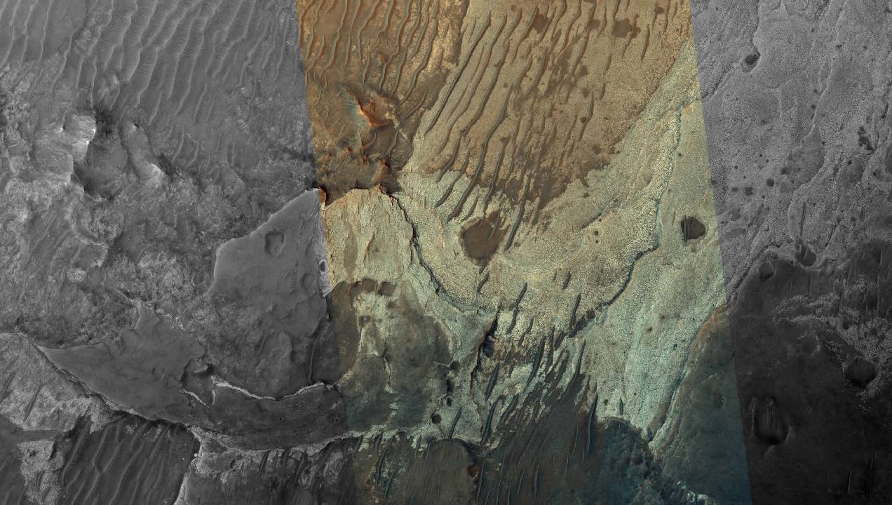 Ancient Mars had periods of warm weather and flowing water