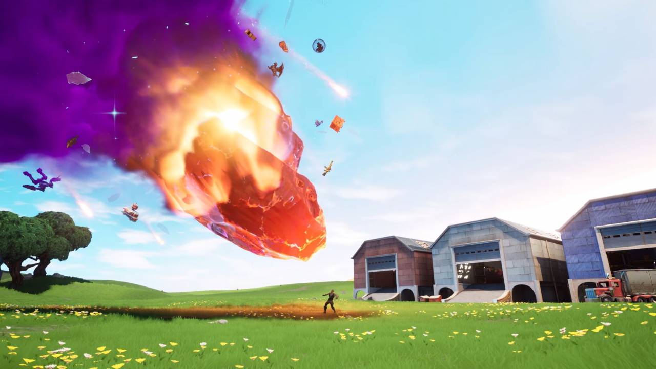Fortnite S Newly Restored Dusty Depot Is Evolving Slashgear Land At Dusty Depot And Meteor Fortnite Land At Dusty Depot And Meteor Fortnite Fortnite S Newly Restored Dusty Depot Is Evolving Slashgear