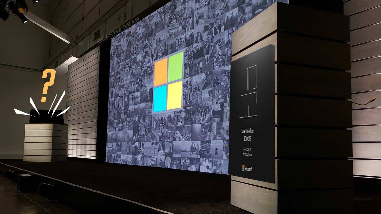 Microsoft Surface event set for October 2 with dual-display potential