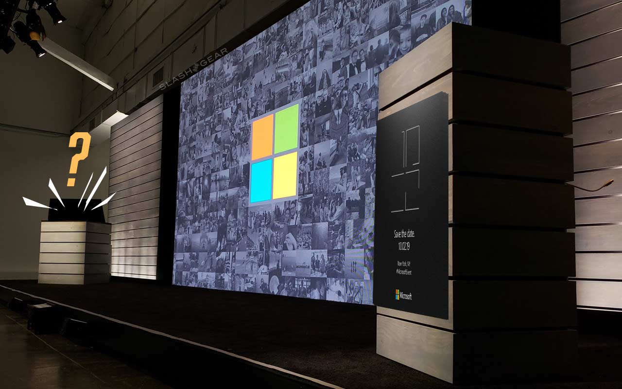 Microsoft Surface event set for October 2 with dualdisplay potential