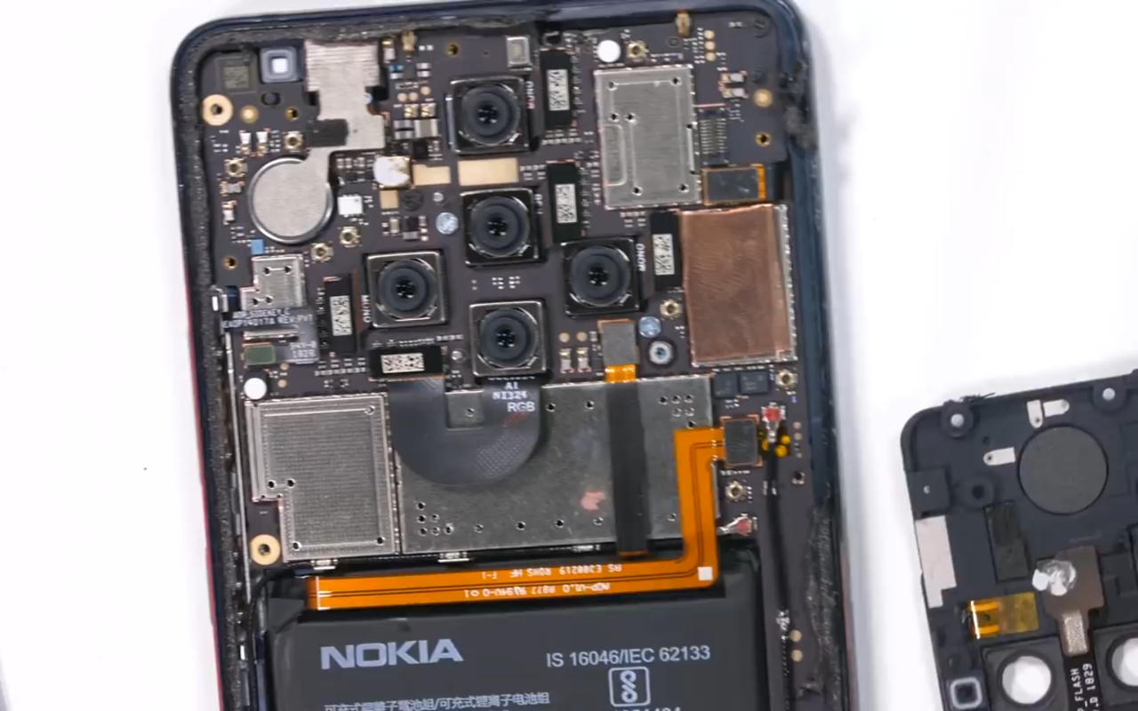 Nokia 9 Pureview Teardown Reveals Phone S Excesses Slashgear