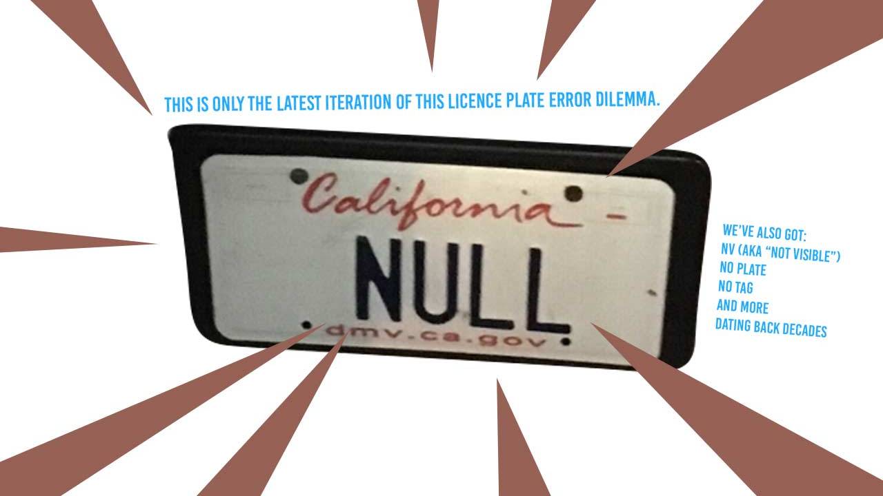 Vanity license plates have proven traffic ticket systems faulty for four decades [UPDATE]