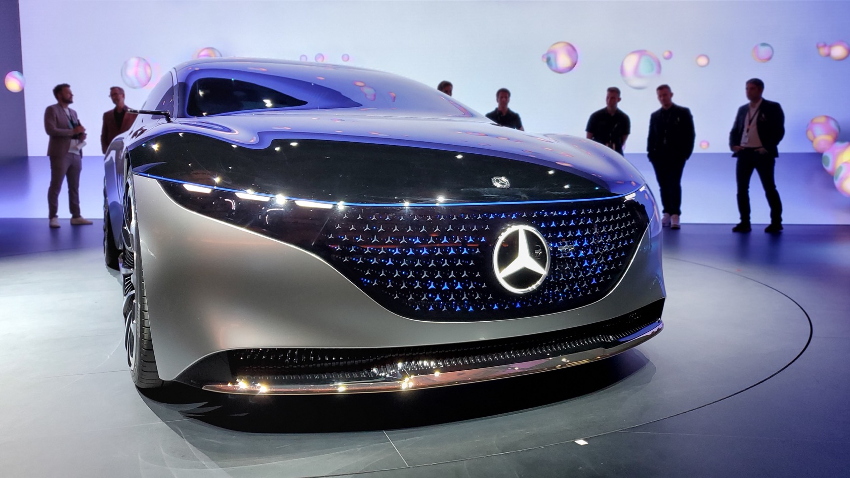 Mercedes Benz Vision Eqs Gallery Slashgear