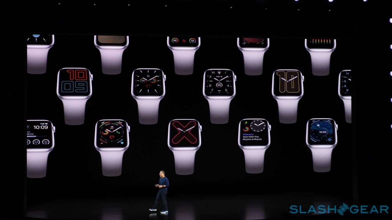 Watch series 5 always 2025 on display